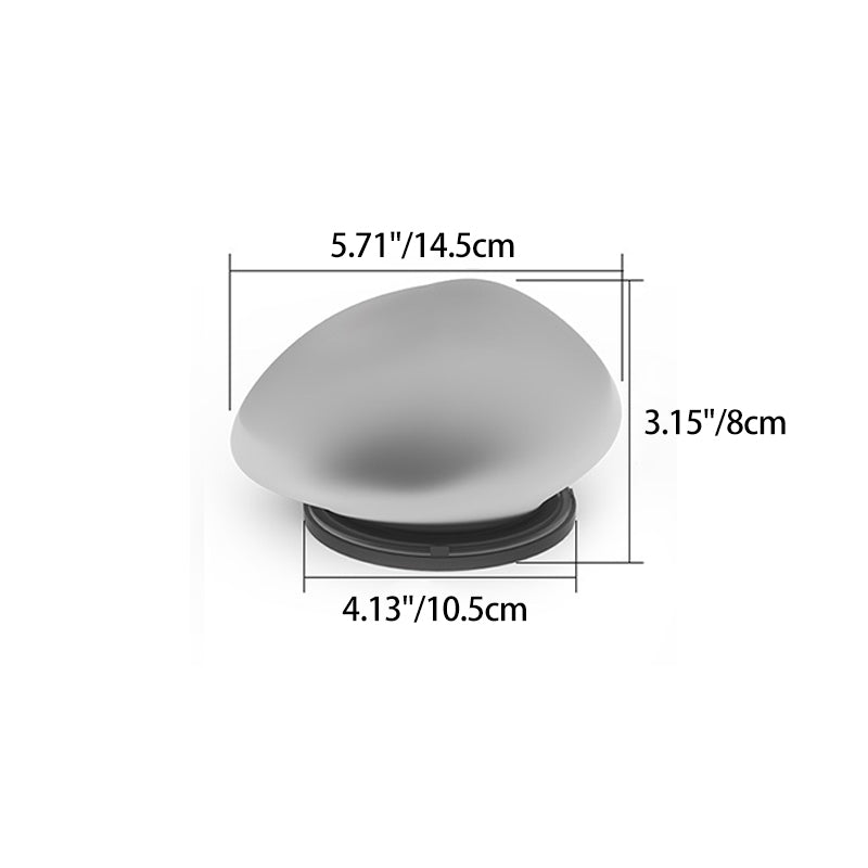 Moderne minimalistiske vanntette solpebble PP LED utendørslys landskapsbelysning for hagen | Luvikno