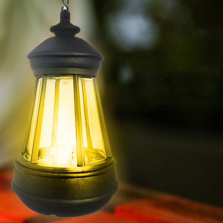 Moderne Minimalistisk Vanntett Solfyr Lys Jern Akryl LED Camping Utendørs Lys Landskapsbelysning For Hage | Luvikno