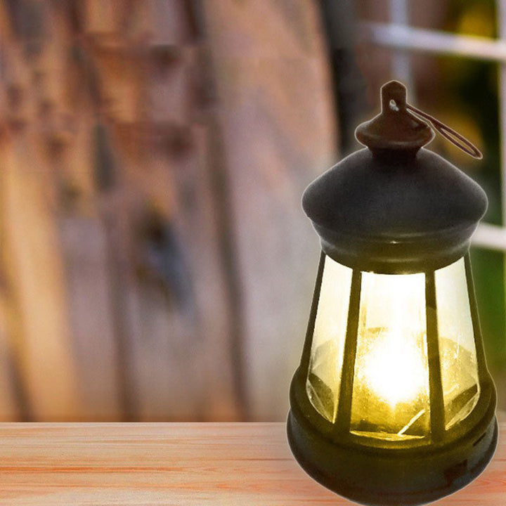 Moderne Minimalistisk Vanntett Solfyr Lys Jern Akryl LED Camping Utendørs Lys Landskapsbelysning For Hage | Luvikno