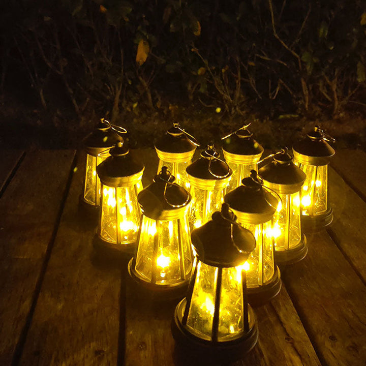 Moderne Minimalistisk Vanntett Solfyr Lys Jern Akryl LED Camping Utendørs Lys Landskapsbelysning For Hage | Luvikno