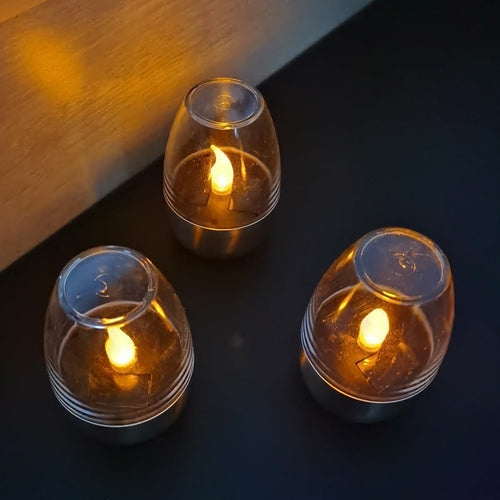Moderne Minimalistisk Lys Runde PC Rustfritt Stål LED Utendørs Lys For Hage | Luvikno
