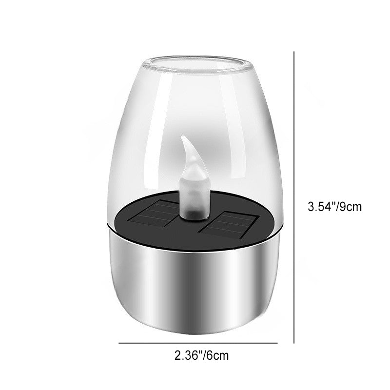 Moderne Minimalistisk Lys Runde PC Rustfritt Stål LED Utendørs Lys For Hage | Luvikno