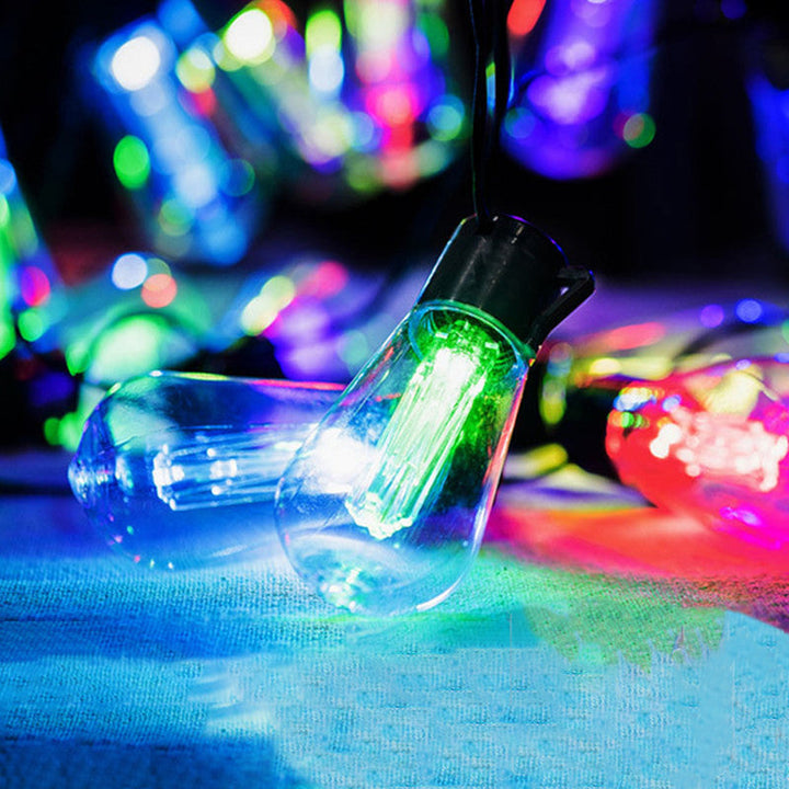 Moderne Minimalistisk Rund Lang Linie Glass Jern LED Lyskjede For Hage | Luvikno