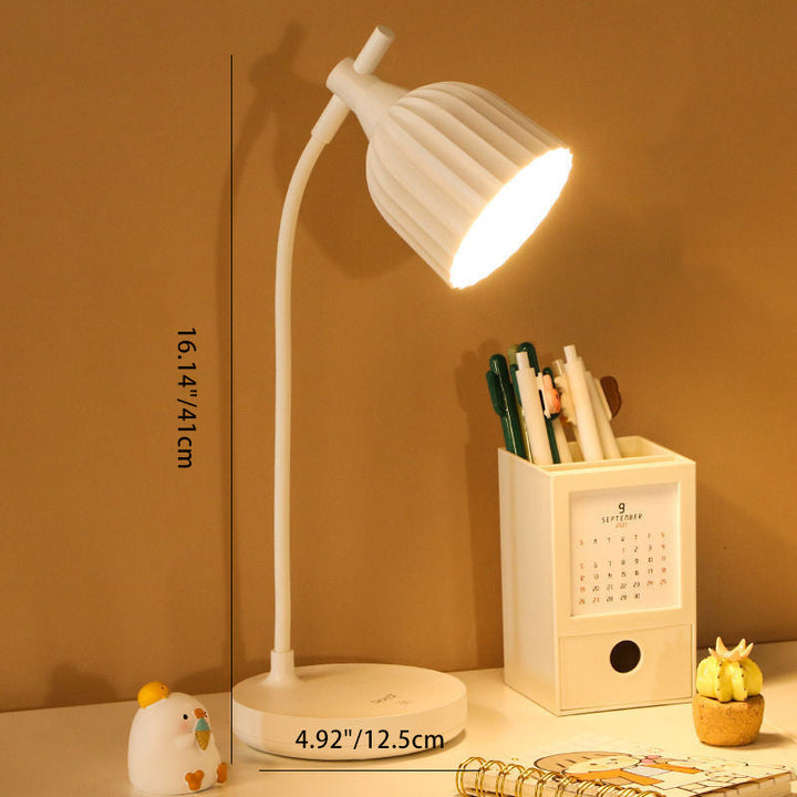 Luvikno | Moderne Minimalistisk Rund Brettet ABS LED Bordlampe For Stuen
