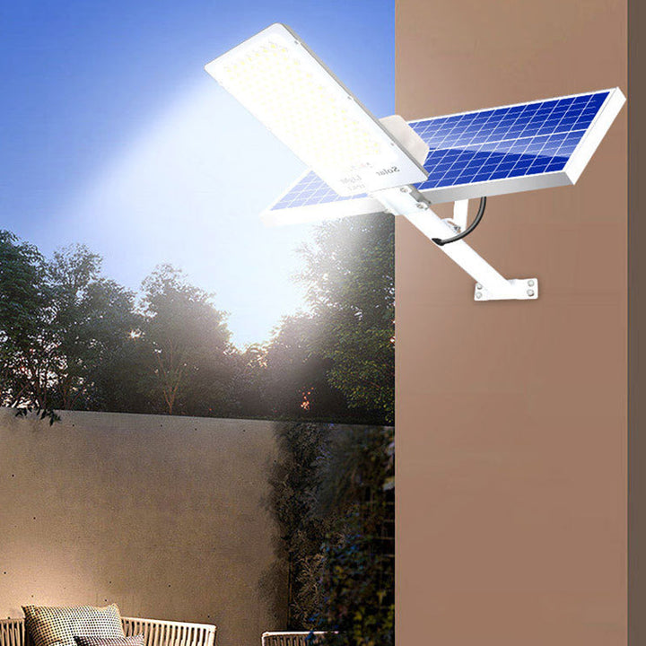 Moderne Enkelhet Rettvinklet Solvannresistent ABS LED Vegglampe For Hage | Luvikno
