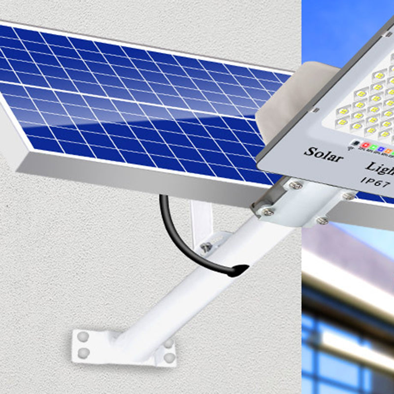 Moderne Enkelhet Rettvinklet Solvannresistent ABS LED Vegglampe For Hage | Luvikno