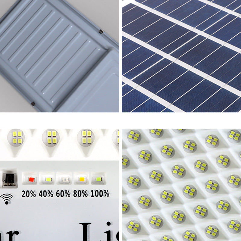 Moderne Enkelhet Rettvinklet Solvannresistent ABS LED Vegglampe For Hage | Luvikno