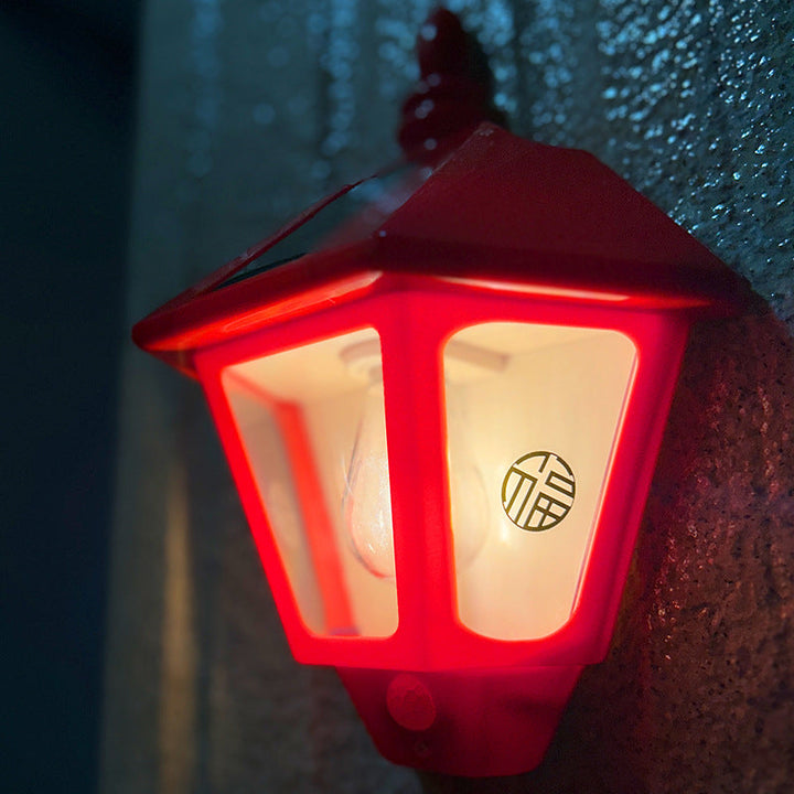Samtidig Retro Sol Vannavstøtende ABS Fyrtårn LED Vegglampe For Utendørs Patios | Luvikno