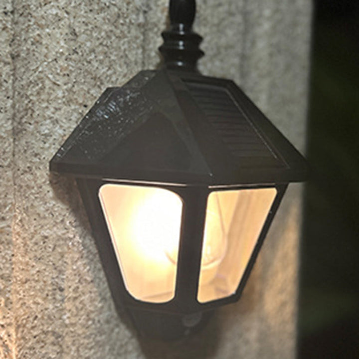 Samtidig Retro Sol Vannavstøtende ABS Fyrtårn LED Vegglampe For Utendørs Patios | Luvikno