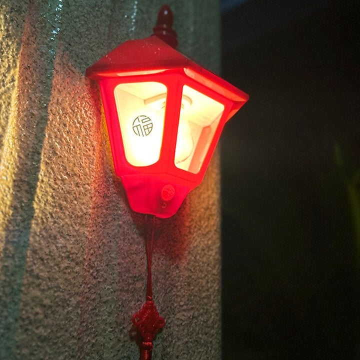 Samtidig Retro Sol Vannavstøtende ABS Fyrtårn LED Vegglampe For Utendørs Patios | Luvikno