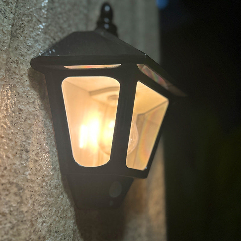 Samtidig Retro Sol Vannavstøtende ABS Fyrtårn LED Vegglampe For Utendørs Patios | Luvikno
