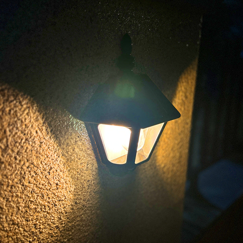 Samtidig Retro Sol Vannavstøtende ABS Fyrtårn LED Vegglampe For Utendørs Patios | Luvikno