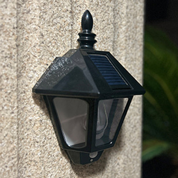 Samtidig Retro Sol Vannavstøtende ABS Fyrtårn LED Vegglampe For Utendørs Patios | Luvikno
