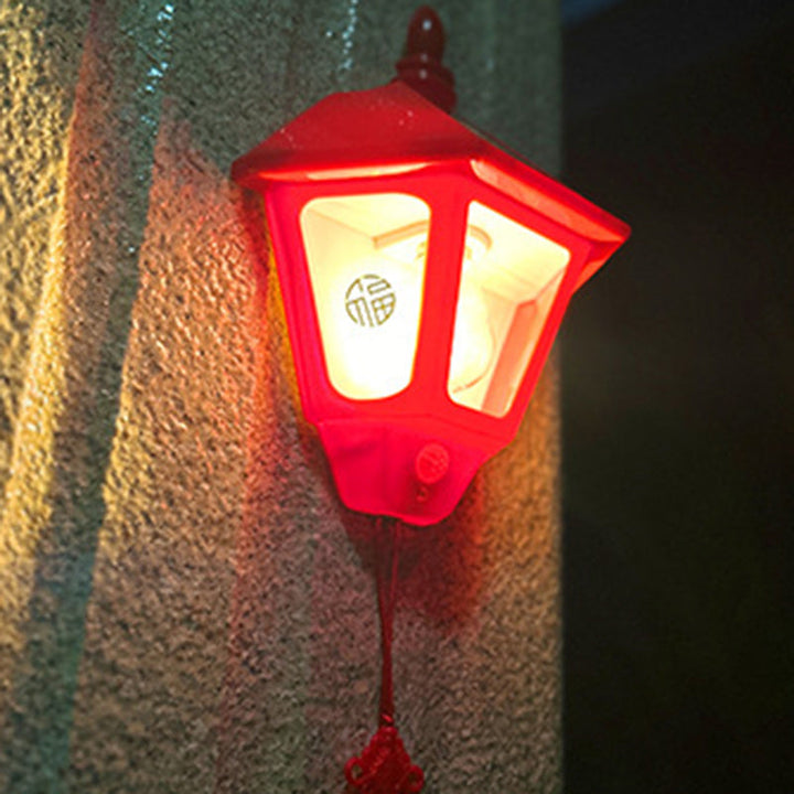 Samtidig Retro Sol Vannavstøtende ABS Fyrtårn LED Vegglampe For Utendørs Patios | Luvikno
