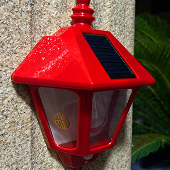Samtidig Retro Sol Vannavstøtende ABS Fyrtårn LED Vegglampe For Utendørs Patios | Luvikno