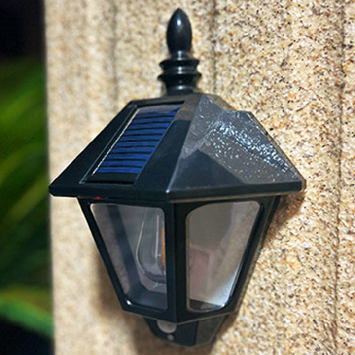 Samtidig Retro Sol Vannavstøtende ABS Fyrtårn LED Vegglampe For Utendørs Patios | Luvikno