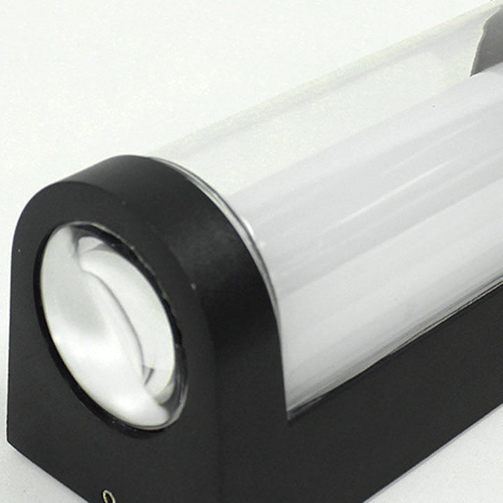 Moderne Enkelhet Vanntett Aluminium PC Sylinder Kuboid LED Vegglampe For Utendørs Patio | Luvikno