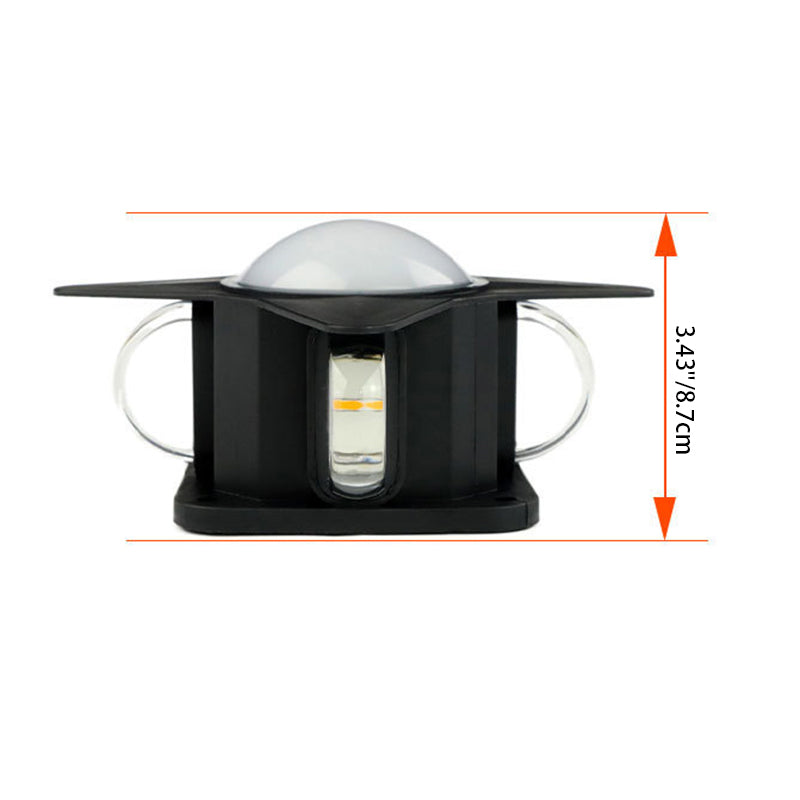 Samtidig Kreativ Vanntett Aluminium Akryl PC Kryss Stjerne LED Vegglampe For Utendørs Patio | Luvikno