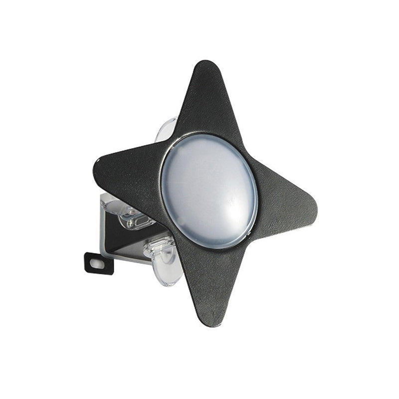 Samtidig Kreativ Vanntett Aluminium Akryl PC Kryss Stjerne LED Vegglampe For Utendørs Patio | Luvikno