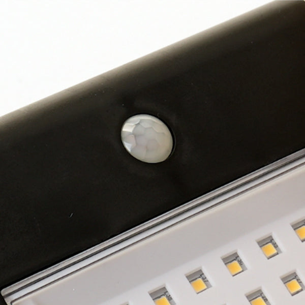 Moderne Enkelhet Sol Vannavstøtende Trekant ABS PC Menneskesensor LED Vegglampe Utendørs Lys For Utendørs Terrasse | Luvikno