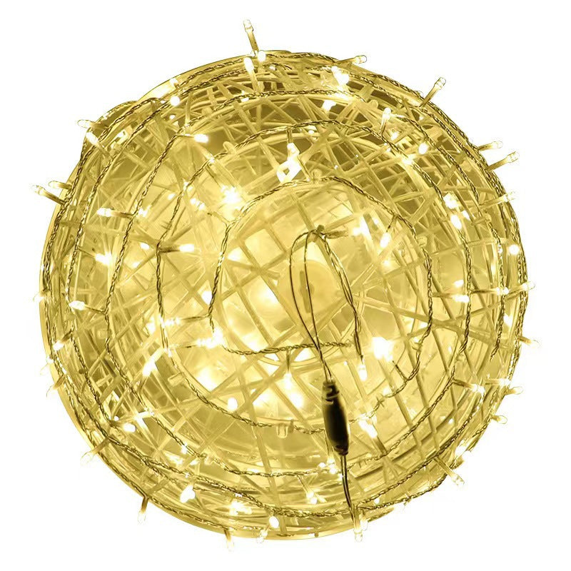 Moderne Art Deco Vanntett PVC Hengeball Dekorasjon LED Utendørs Pendellampe Utendørs Lys For Hage | Luvikno