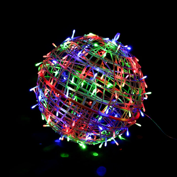 Moderne Art Deco Vanntett PVC Hengeball Dekorasjon LED Utendørs Pendellampe Utendørs Lys For Hage | Luvikno