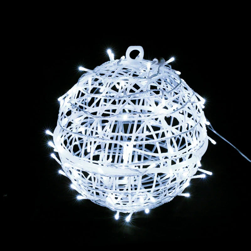 Moderne Art Deco Vanntett PVC Hengeball Dekorasjon LED Utendørs Pendellampe Utendørs Lys For Hage | Luvikno