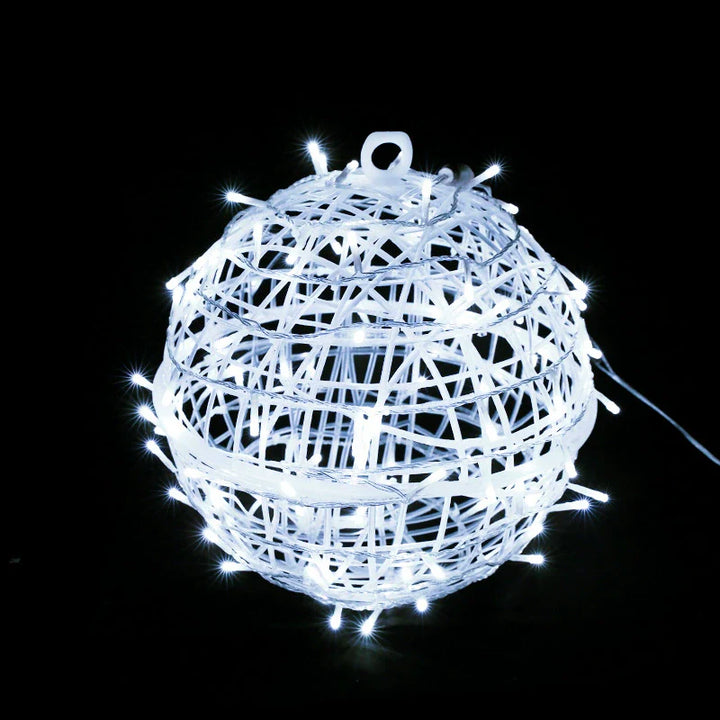 Moderne Art Deco Vanntett PVC Hengeball Dekorasjon LED Utendørs Pendellampe Utendørs Lys For Hage | Luvikno