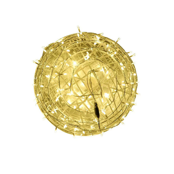 Moderne Art Deco Vanntett PVC Hengeball Dekorasjon LED Utendørs Pendellampe Utendørs Lys For Hage | Luvikno
