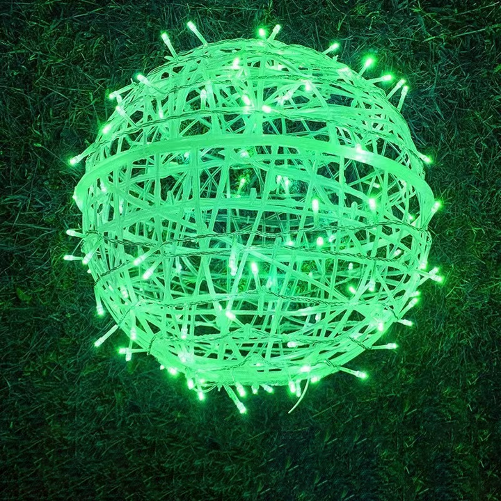 Moderne Art Deco Vanntett PVC Hengeball Dekorasjon LED Utendørs Pendellampe Utendørs Lys For Hage | Luvikno