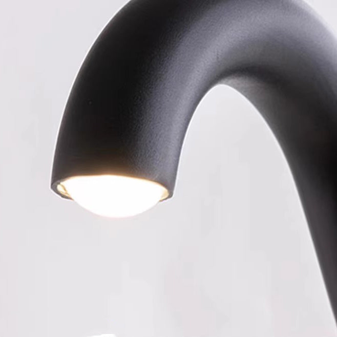 Moderne Industrielle Vanntette Aluminium Forsterket Glass Bøyde Rør LED Utendørs Lys Landskapsbelysning For Hage | Luvikno