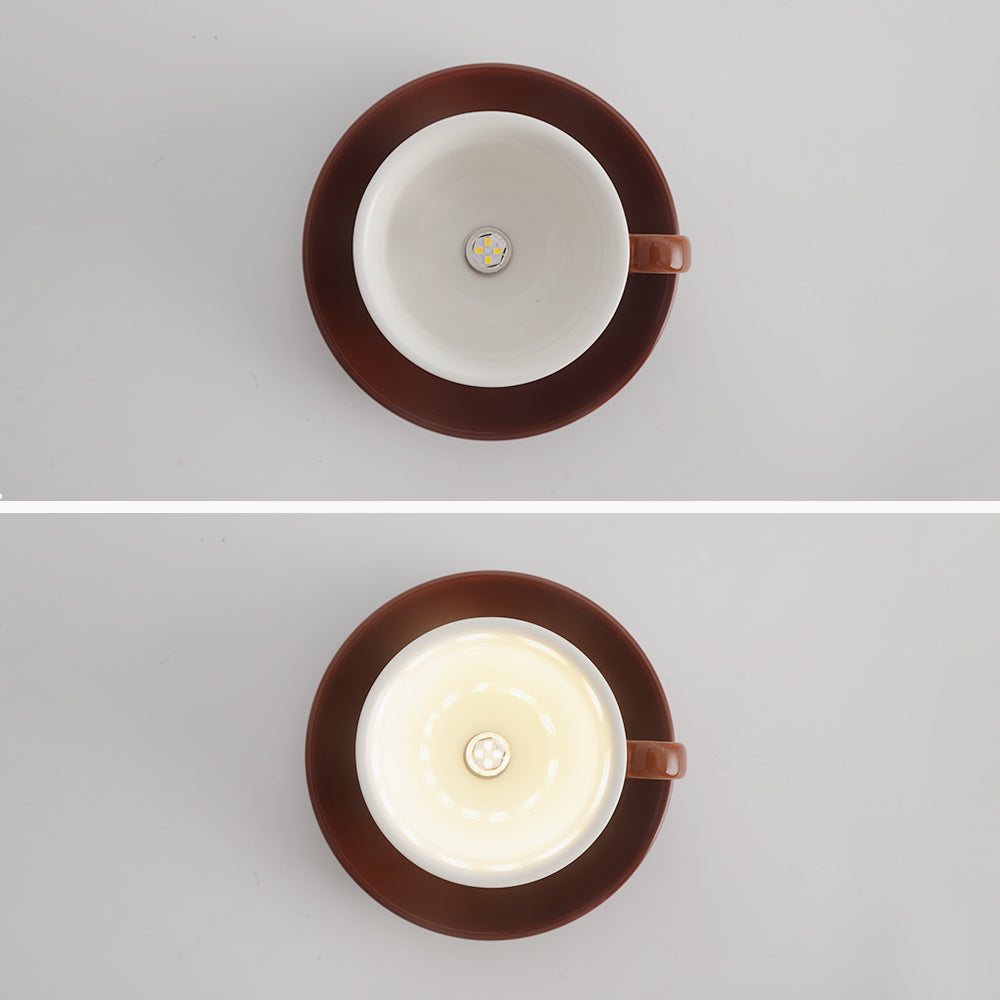 Luvikno | VibrantGlow krystallampe - Elegant fargerik keramikkristallampe