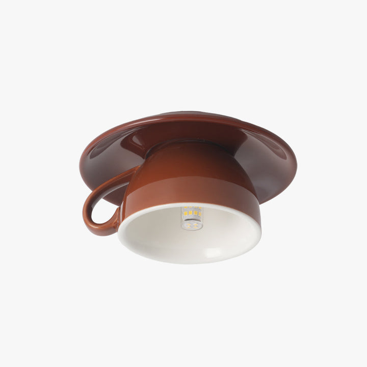 Luvikno | VibrantGlow krystallampe - Elegant fargerik keramikkristallampe