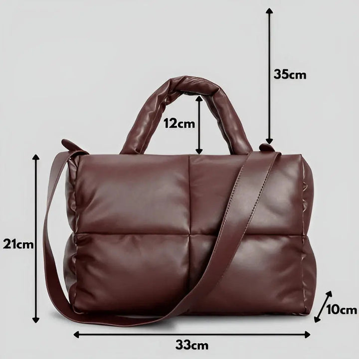 Stilig quiltet dames designer veske - Sofia | Luvikno