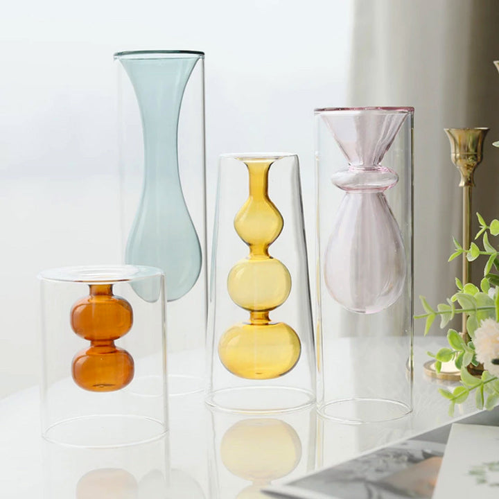 Bubbly Glass Vaser | Luvikno
