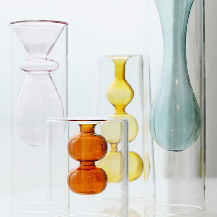Bubbly Glass Vaser | Luvikno