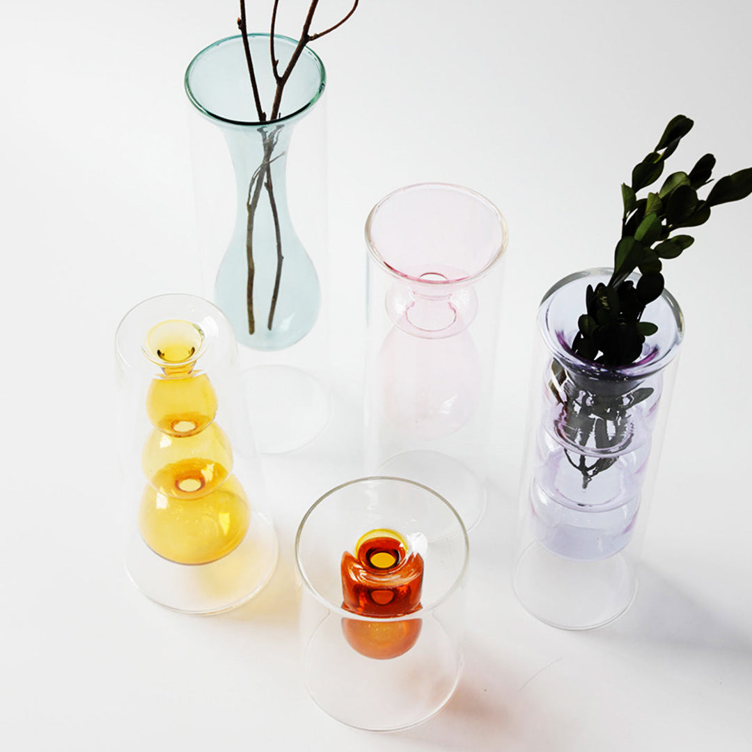 Bubbly Glass Vaser | Luvikno