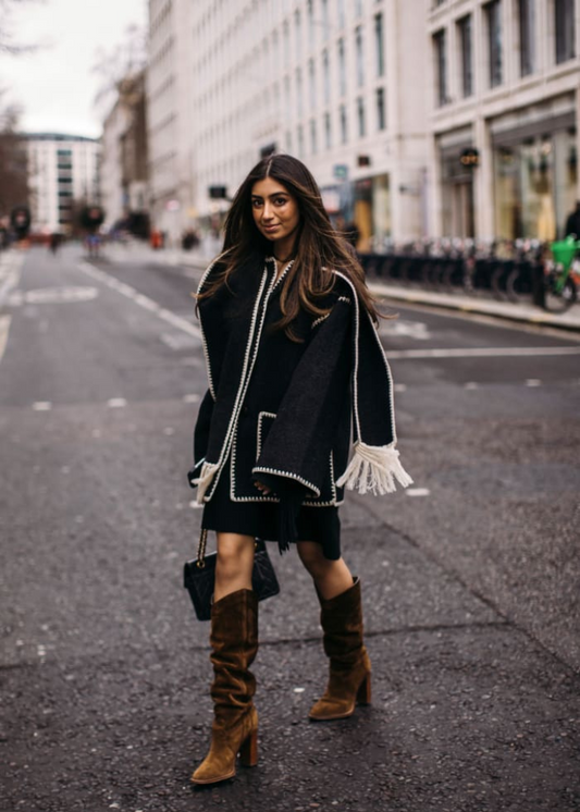 Luvik | Luxusjakki huivilla