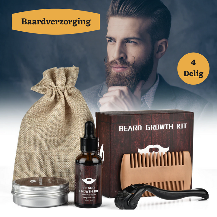 Nærende skjeggvekstsett for hud Luvikno