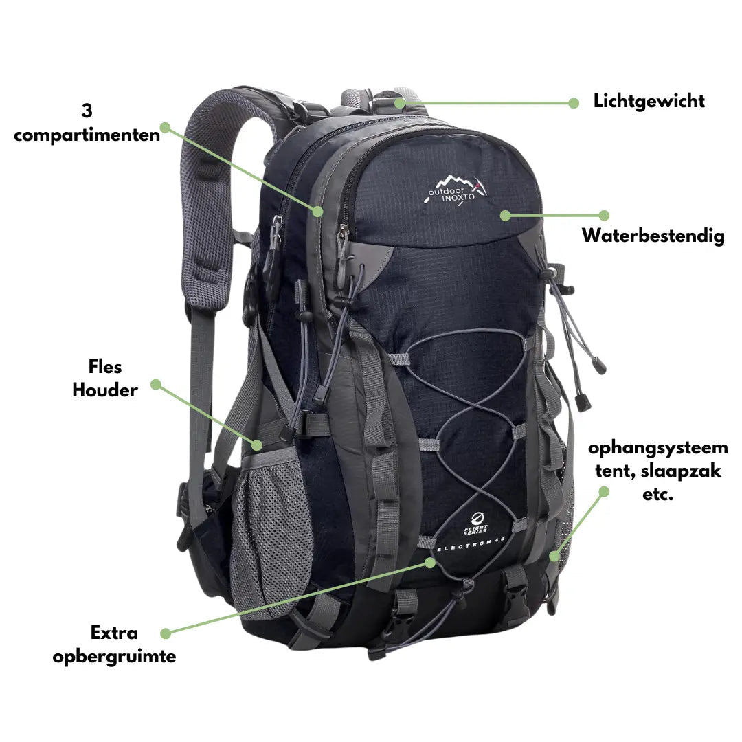 Luvikno | Ryggsekk Pro - Utendørs - Fotturer - Opphengssystem
