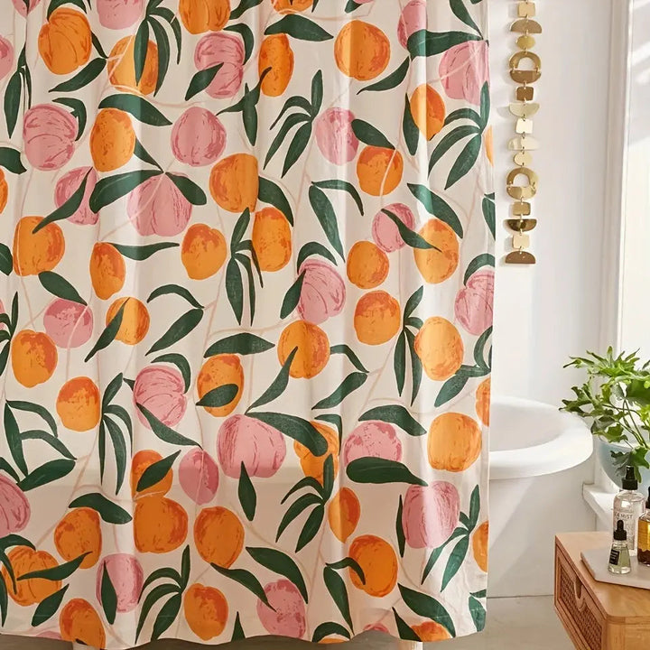 Luvikno | Elegant Blomster Dusjforheng – Frisk Bad Make-over