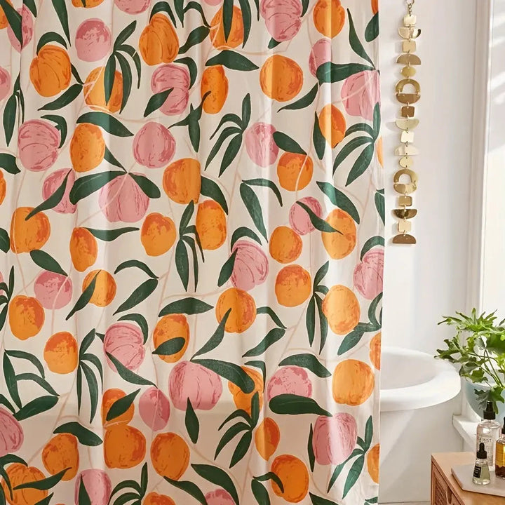 Luvikno | Elegant Blomster Dusjforheng – Frisk Bad Make-over