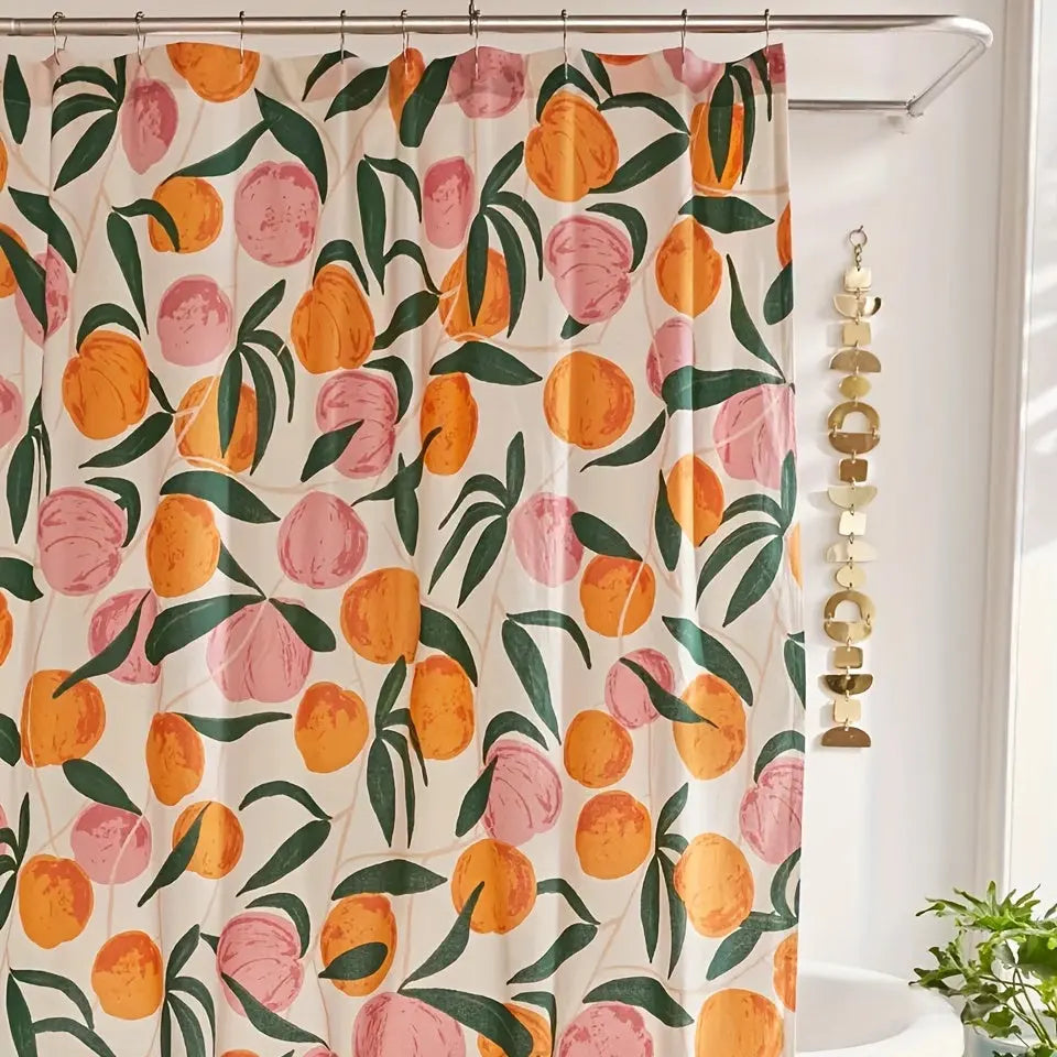 Luvikno | Elegant Blomster Dusjforheng – Frisk Bad Make-over