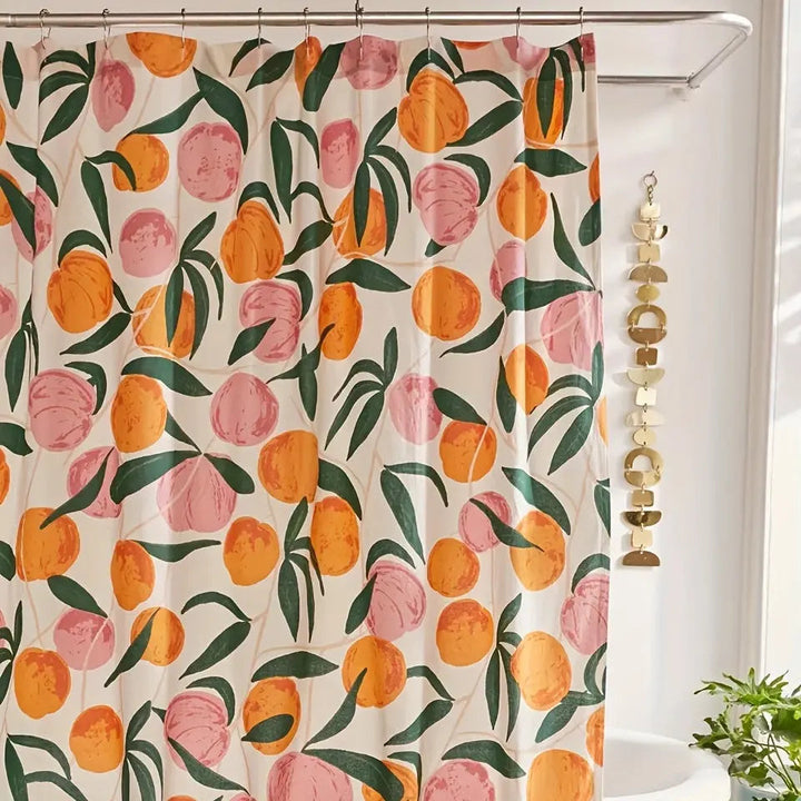 Luvikno | Elegant Blomster Dusjforheng – Frisk Bad Make-over