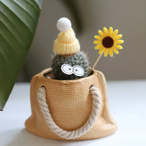 Bag shape plantepotter Luvikno