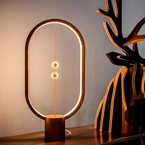 Luvikno | Elegant LED BalanceGlow Lampe – Forfinet Atmosfære & USB-lading