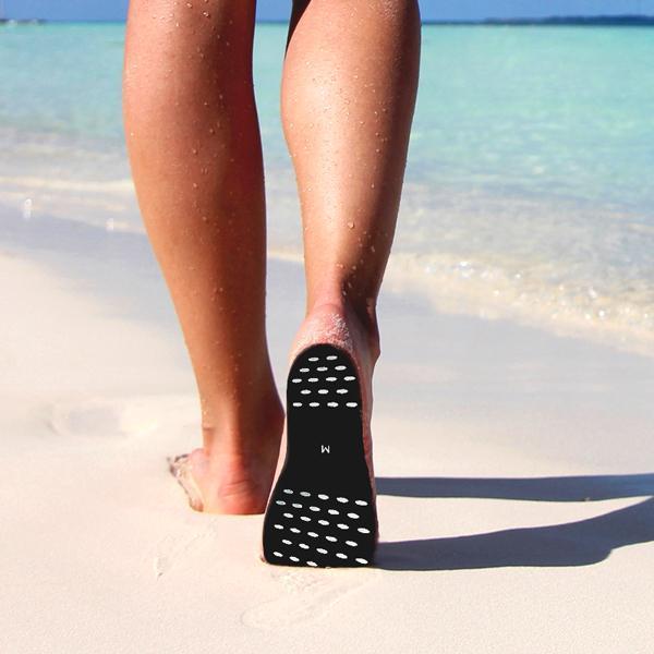 Barefoot Stick On Slippers | Luvikno