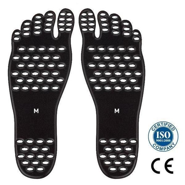 Barefoot Stick On Slippers | Luvikno