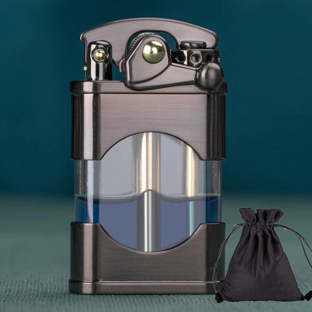 Elegant Retro Slim Metal Lighter | Luvikno