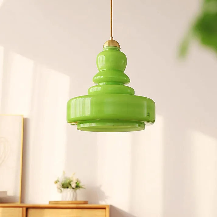 Luvikno | Glassylinder Taklampe - Luksuriøs Glass Pendellampe med Moderne Design